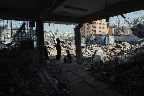 Daily Battle in Gaza
