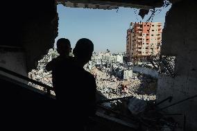 Daily Battle in Gaza