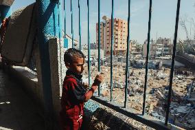 Daily Battle in Gaza