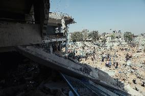 Daily Battle in Gaza