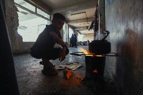 Daily Battle in Gaza