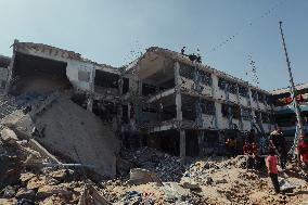 Daily Battle in Gaza