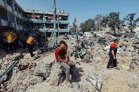 Daily Battle in Gaza
