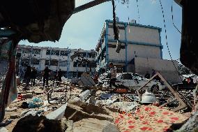 Daily Battle in Gaza