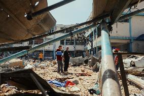 Daily Battle in Gaza