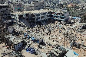 Daily Battle in Gaza