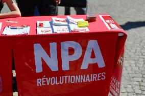 Anti-Fascist Village Opposes Far Right Demonstration - Paris