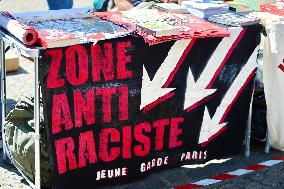 Anti-Fascist Village Opposes Far Right Demonstration - Paris