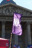 Anti-Fascist Village Opposes Far Right Demonstration - Paris
