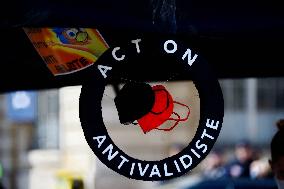 Anti-Fascist Village Opposes Far Right Demonstration - Paris