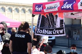 Anti-Fascist Village Opposes Far Right Demonstration - Paris