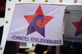 Anti-Fascist Village Opposes Far Right Demonstration - Paris