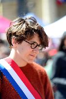 Anti-Fascist Village Opposes Far Right Demonstration - Paris