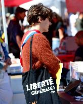 Anti-Fascist Village Opposes Far Right Demonstration - Paris