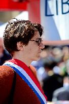 Anti-Fascist Village Opposes Far Right Demonstration - Paris