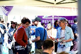 Anti-Fascist Village Opposes Far Right Demonstration - Paris