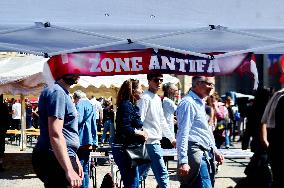 Anti-Fascist Village Opposes Far Right Demonstration - Paris
