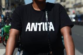 Anti-Fascist Village Opposes Far Right Demonstration - Paris