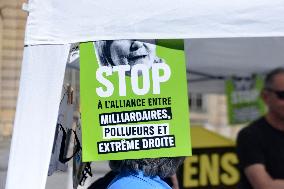 Anti-Fascist Village Opposes Far Right Demonstration - Paris