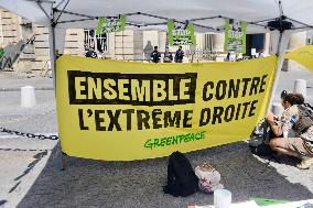 Anti-Fascist Village Opposes Far Right Demonstration - Paris