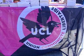 Anti-Fascist Village Opposes Far Right Demonstration - Paris