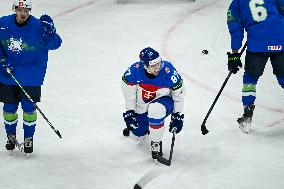ICE HOCKEY WC SLOVAKIA-SLOVENIA
