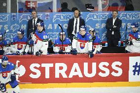 ICE HOCKEY WC SLOVAKIA-SLOVENIA