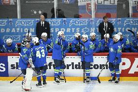 ICE HOCKEY WC SLOVAKIA-SLOVENIA