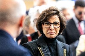 Rachida Dati Visits International Architecture Exhibition - Venise