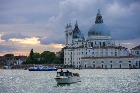 Rachida Dati Visits International Architecture Exhibition - Venise