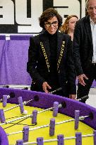 Rachida Dati Visits International Architecture Exhibition - Venise