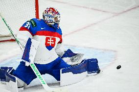 ICE HOCKEY WC SLOVAKIA-SLOVENIA