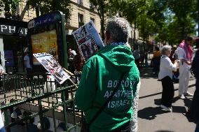 Demonstration for Gaza in Paris