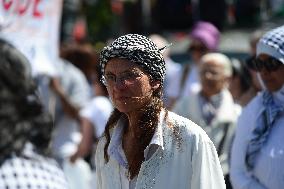 Demonstration for Gaza in Paris