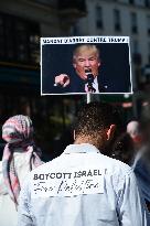 Demonstration for Gaza in Paris