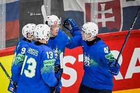 ICE HOCKEY WC SLOVAKIA-SLOVENIA