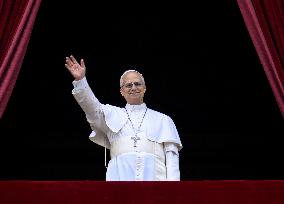 Pope Leo XIV Leads His First Regina Caeli Prayer - Vatican