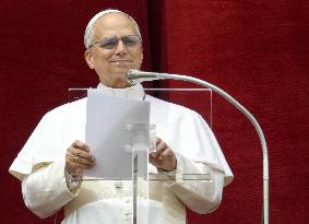 Pope Leo XIV Leads His First Regina Caeli Prayer - Vatican
