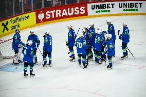 ICE HOCKEY WC SLOVAKIA-SLOVENIA