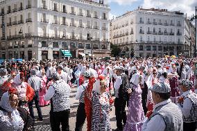 Dancing Through Madrid Street Parade - Spain