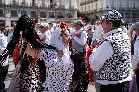 Dancing Through Madrid Street Parade - Spain