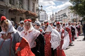 Dancing Through Madrid Street Parade - Spain