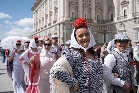 Dancing Through Madrid Street Parade - Spain
