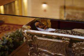 Public Veneration of Saint Teresa in Alba de Tormes - Spain