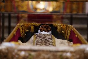 Public Veneration of Saint Teresa in Alba de Tormes - Spain