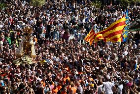 Transfer of The Pilgrim Image of Our Lady of The Forsaken in Valencia