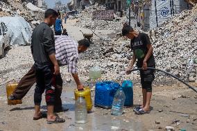 Food Crisis In Palestine - Gaza Strip
