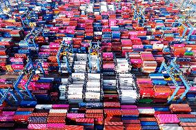 Qingdao Port Container