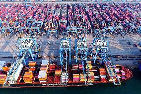 Qingdao Port Container