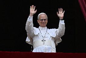 Pope Leo XIV Leads His First Regina Caeli Prayer - Vatican